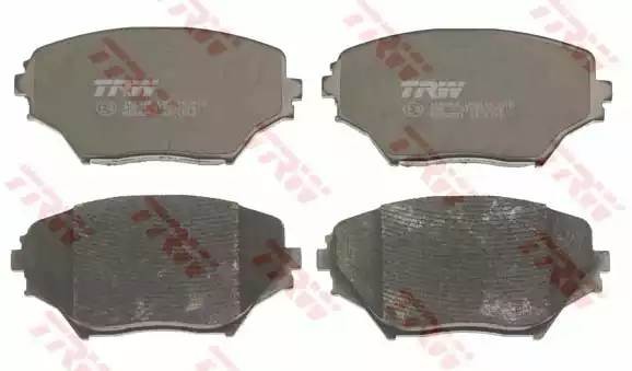 Колодки тормозные TOYOTA Rav 4 (00-) передние (4шт.) TRW GDB3251 TRW