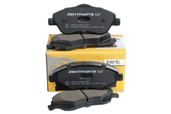 колодки дисковые передние! Opel Corsa C 1.0-1.7DTi 00-01 Z07399 ZENTPARTS
