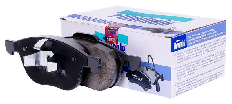 Колодки перед. дисковые Focus(2/3), C-Max, Kuga, Mazda3(03-12), Mazda5(5-14) V38 V386 FINWHALE