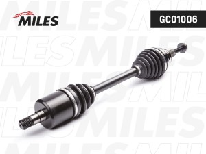 Привод в сборе левый AUDI A3/SKODA OCTAVIA/VW PASSAT/GOLF 1.6-2.0 03- (GKN 30476 GC01006 MILES