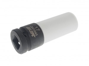 Головка торцевая 1/2" 17мм ударная глубокая L=78мм (MERCEDES) с защитным колпачк JTC-JW0945 JTC TOOLS