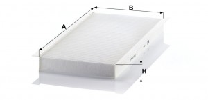 MERCEDES BENZ A140/160 W169 (2004>) НЕ УГОЛЬНЫЙ CU 4054 MANN FILTER