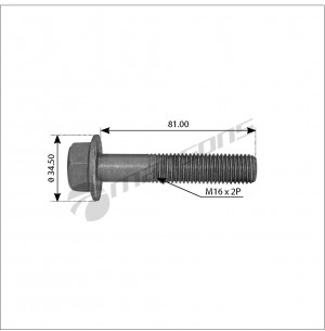 Болт DAF рессоры MANSONS 200.082 MANSONS