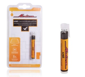 Клей для ремонта нитей обогрева стекол токопроводящий 4г AIRLINE AG-CC-01 AIRLINE