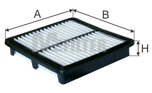 фильтр воздушный !\ Daewoo Matiz 0.8/1.0 98> K474 MFILTER AUTOMOTIVE FILTERS