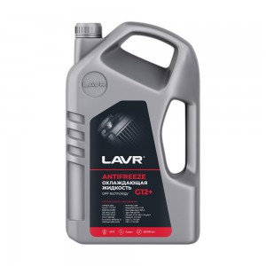Антифриз красный -45C G12+ 5кг LAVR LN1710 LAVR