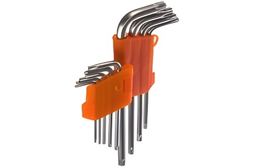 Набор ключей TORX T10-Т50 Г-образных 9 предметов Professional АВТОДЕЛО 39151 AVTO DELO
