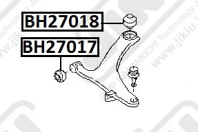 Сайлентблок  SUBARU B9 Tribeca Jul 05  BH27018 BH27018 JIKIU