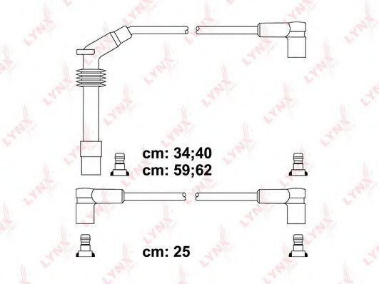 Провода высоковольтные подходит для OPEL Vectra A(C16NZ) SPE5933 SPE5933 LYNXAUTO