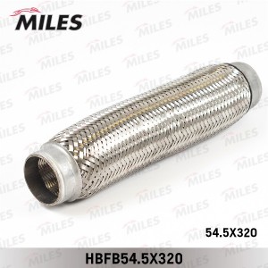 Труба гофрированная (гофра) внутренним плетением 54.5X320 HBFB54.5X320 HBFB54.5X320 MILES