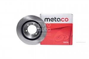 Диск тормозной передний вентилируемый 3050098 METACO