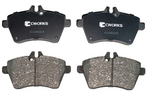 Тормозные колодки передние, Low Metallic C11CR0269 C11CR0269 CWORKS