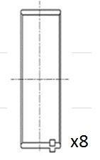 вкладыши шатунные! STD\ VW LT/T4 2.5TDi/SDi 95> 77292600 KOLBENSCHMIDT