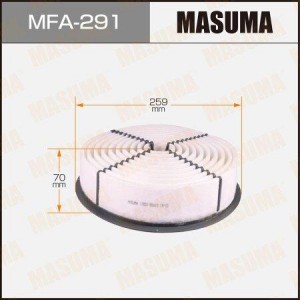 фильтр воздушный!\Toyota Lexus/Crown 4.0 32V 90-00 MFA-291 MASUMA
