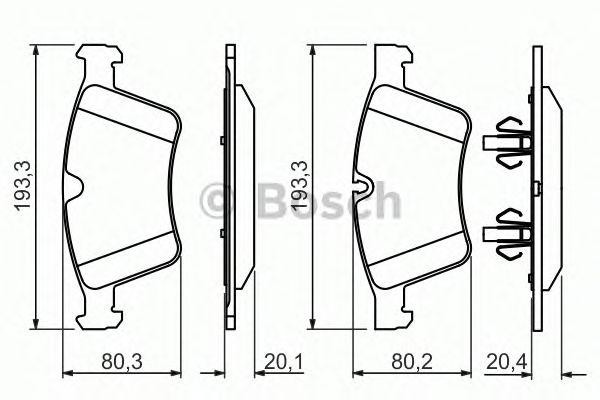 MERCEDES BENZ W164 ML (2005>) 0 986 494 427 BOSCH