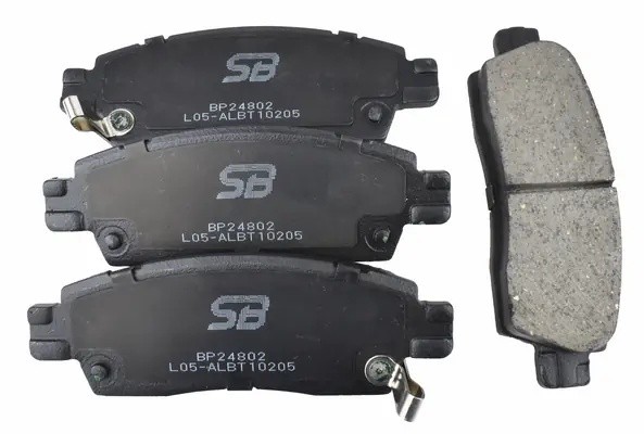 Колодки дисковые CHEVROLET TRAILBLAZER 4.2 2001 - 2008 CHEVROLET TRAILBLAZER 4.2 BP24802 SB NAGAMOCHI