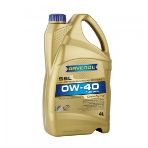 Моторное масло RAVENOL SUPER SYNTHETIK OIL SSL 0W-40 4л (111110800401999) 401483 4014835718791 RAVENOL
