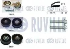OPEL ASTRA G, H/ CORSA C/ VECTRA C 3 РОЛИКА/ шир. 20/ зуб. 162 550317 RUVILLE