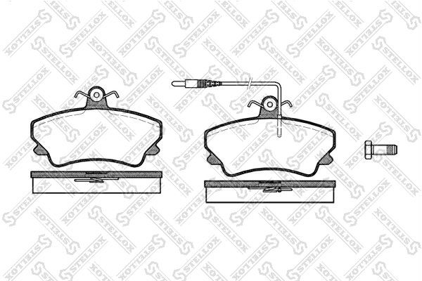 409 12 !колодки дисковые п.\ Renault Espace 2.0i-2.2i/2.1TD 91-96 420-012-SX STELLOX