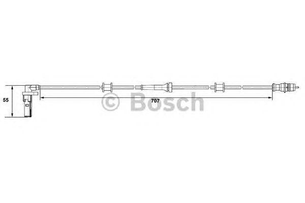RENAULT KANGOO (2003-2007) 0 265 007 532 BOSCH