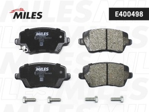 Колодки тормозные передние (без датчика + болты) (Смесь Low-Metallic) SUZUKI SWI E400498 MILES