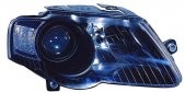Фара VW Passat седан (05-) правая (с корректором) черная DEPO 44111A7RLDEM2 DEPO