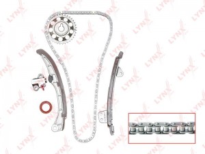 Комплект цепи ГРМ подходит для TOYOTA Allion/Premio(T24) 1.5 01-05 / bB I 1.5 00 TK-0040 LYNXAUTO