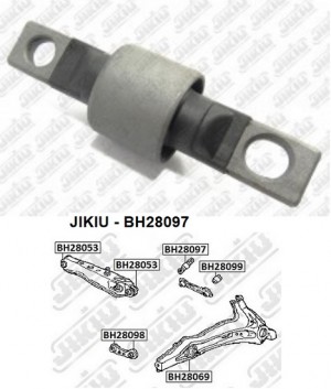 Сайлентблок задн подвески HONDA CIVIC 87-01, CR-V 95-01 BH28097 BH28097 JIKIU
