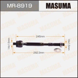 тяга рулевая!\ Toyota Avensis 08-11 MR-8919 MASUMA
