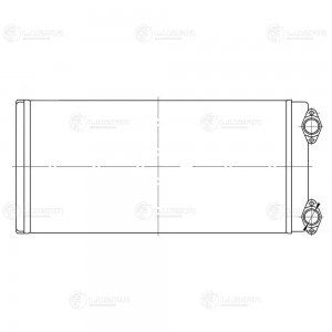 Радиатор отопителя МАЗ-5440,6430 (ЕВРО-3) LUZAR LRH1230 LUZAR