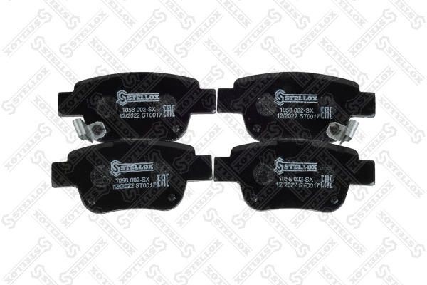 1047 02=D2239M-01 [0446605010] !колодки дисковые з.\ Toyota Avensis 1.6i-2.4 D-4 1058-002-SX STELLOX