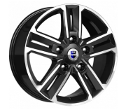 КиК R18 / 8J PCD 5x114.3 ЕТ 45 ЦО 67.1 Backfire 76248 K K WHEELS