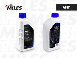 Антифриз готов к применению G11 (синий, SUPER LONG LIFE COOLANT -40C) 1кг AFB1 AFB1 MILES