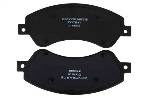 колодки дисковые передние! Ford Transit/Tourneo Connect 2.2TDCi 06> Z07531 ZENTPARTS