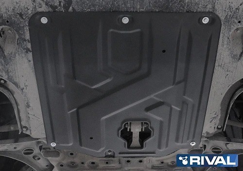 Защита картера и КПП HYUNDAI Elantra (16-) KIA Ceed (18-) (1.4/1.6) (с крепежом) 111.2382.1 RIVAL