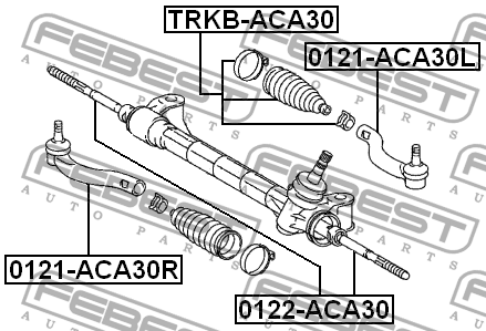 TOYOTA RAV 4 (2006>) 0122-ACA30 FEBEST