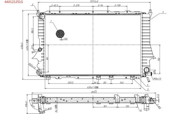 радиатор  1025018SX 10-25018-SX STELLOX
