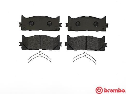 Колодки тормозные P83117 P83117 BREMBO