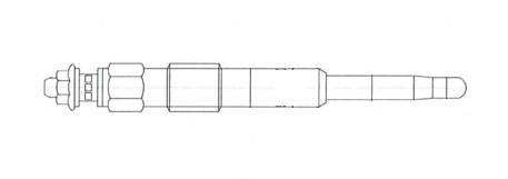 Свеча накаливания для а.м Peugeot Partner 96- ,Citroen Berlingo 96- 1.9D GLSP 08 GLSP 084 START VOLT