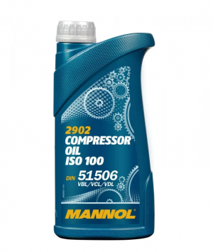 Масло индустриальное MANNOL 2902 Compressor Oil ISO 100 1 л MN29021 MANNOL