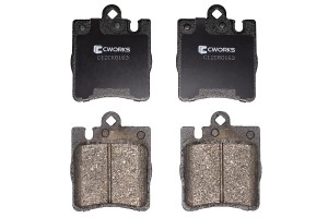 Тормозные колодки задние, Low Metallic C12CR0163 C12CR0163 CWORKS