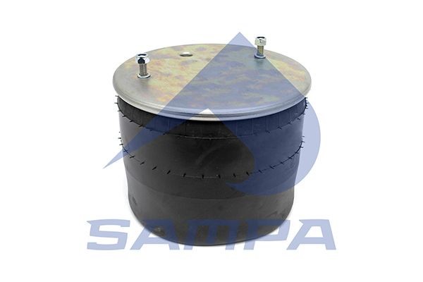 Пневморессора со стаканом (пластик)  2 шп.+возд. / 8 отв.; BPW 36K SP 554881-KP SAMPA