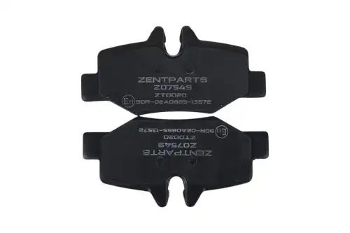 колодки дисковые задние! MB W639 Viano 3.0/3.2/2.2i 03> Z07549 ZENTPARTS
