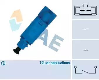 датчик стоп-сигнала!\ VW Golf III/IV/Passat/Polo/Sharan 1.7SDi/1.9TDi 24773 FAE