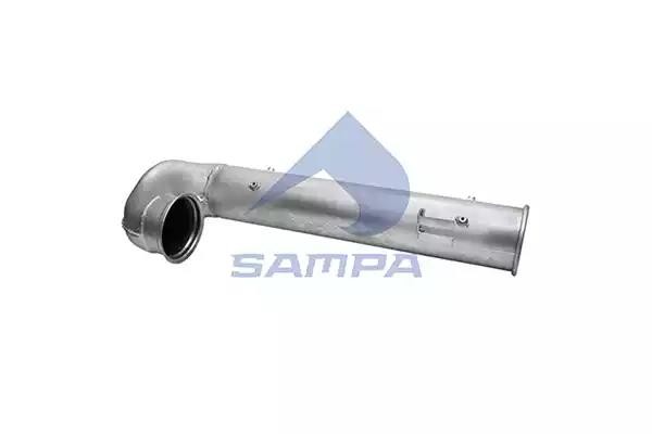 Труба выхлопная глушителя DAF SAMPA 051012 SAMPA
