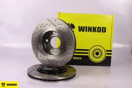 диск тормозной передний!\ Dacia Duster 1.5D 10>, Renault Megane 1.2-2.0/1.5D-1.9 WBD0347 WINKOD