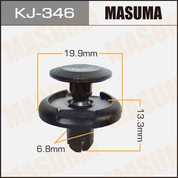 Пистон обивки универсальный MASUMA KJ346 MASUMA