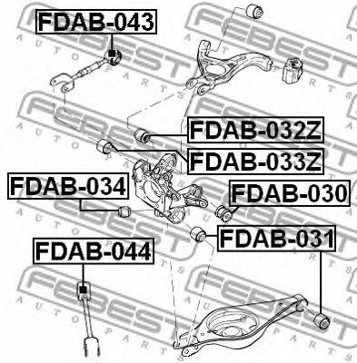FORD EXPLORER (2011>) FDAB-043 FEBEST