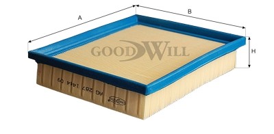Фильтр воздушный AG287 AG 287 GOODWILL