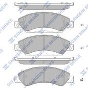 Тормозная колодка SP4027 SP4027 SANGSIN